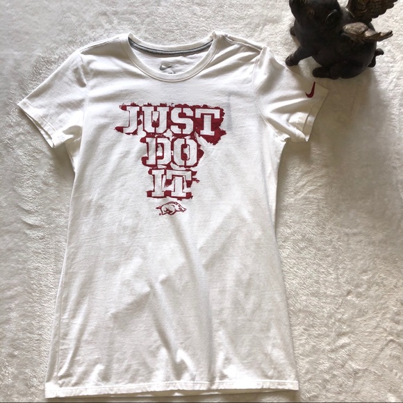 Arkansas Razorback Nike Just Do It T-Shirt - Picture 2 of 4